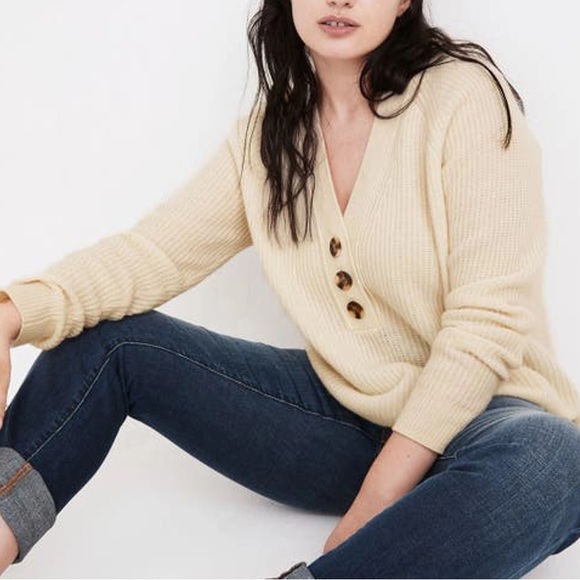 Madewell Sweaters - Madewell Lyle Henley Sweater